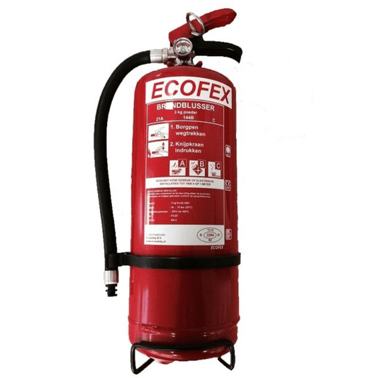 EcoFex Poederblusser 3 kg 21A/144B -C (Belgie Benor)