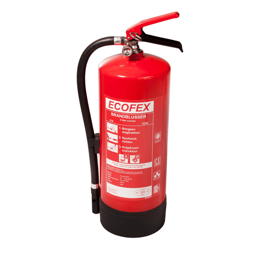 EcoFex Schuimblusser 6 liter FLUORVRIJ 27A/144B met patroon